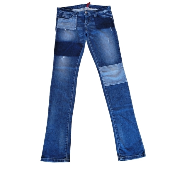 Guess Daredevil Skinny Leg Denim Jeans Size 28 - Picture 2 of 5